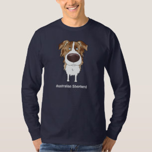 Camiseta Aussies - nariz e bumbum grandes