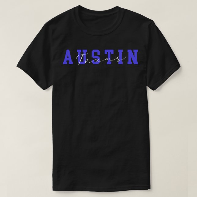 Camiseta Austin (Frente do Design)