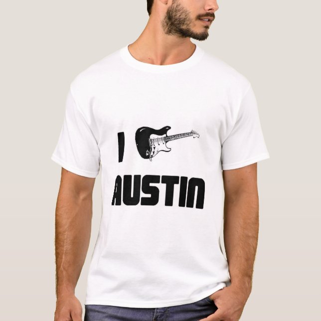 Camiseta Austin - capital da música ao vivo (Frente)