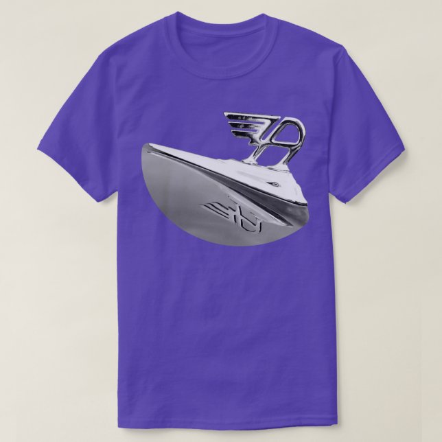 Camiseta Austin da Inglaterra - clássico insígnia britânica (Frente do Design)