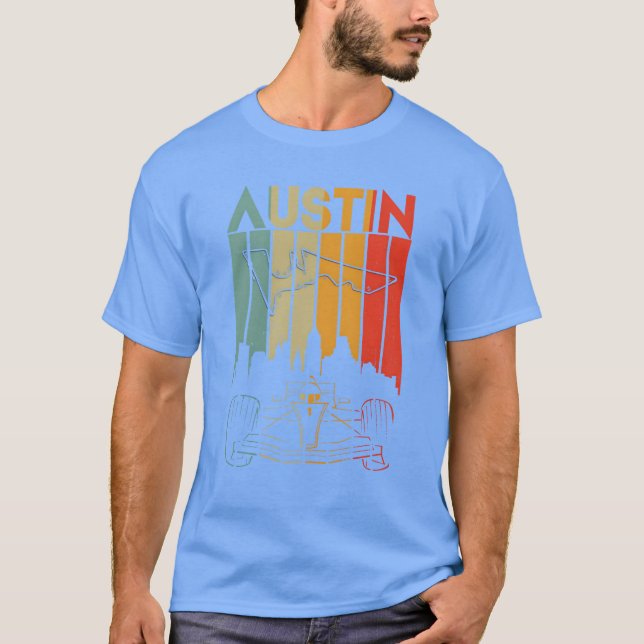 Camiseta Austin Formula Racing Austin Race Car Formularacin (Frente)