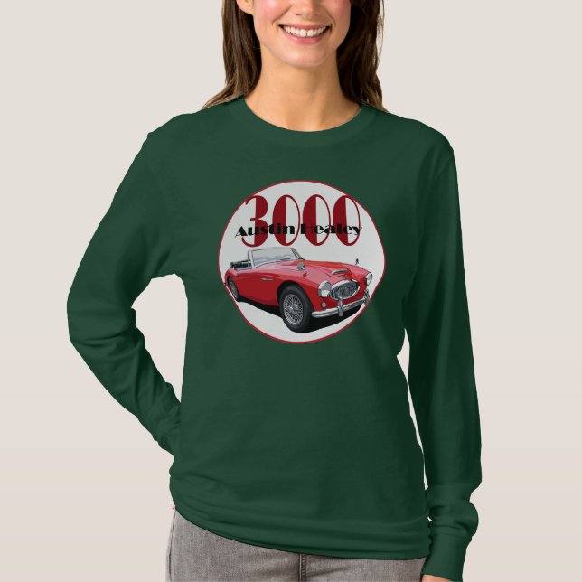Camiseta Austin Healey 3000 (Frente)