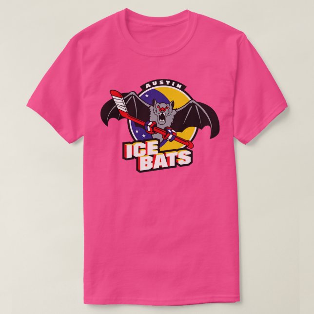 Camiseta Austin Ice Bats (Frente do Design)