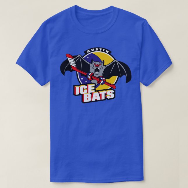 Camiseta Austin Ice Bats (Frente do Design)