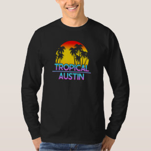 Camiseta Austin Minnesota Engraçado Clima Irônico