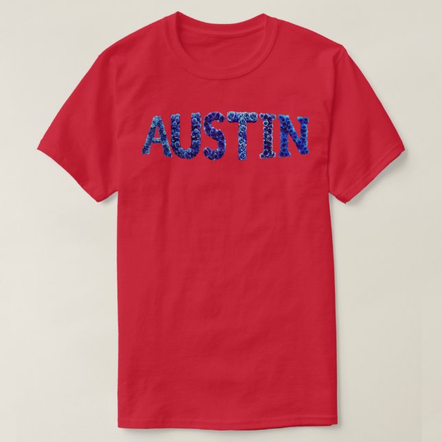 Camiseta Austin Rosa (Frente do Design)