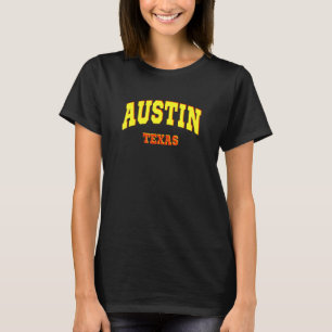 Camiseta Austin State Of Texas Sporty Aestic Design City