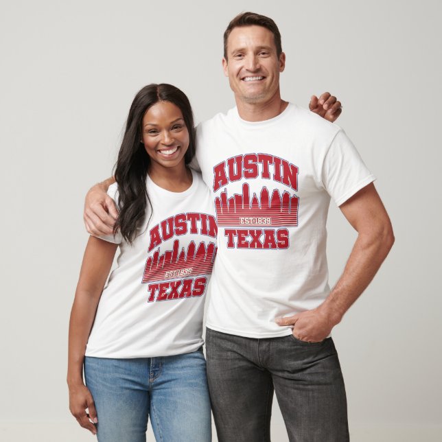 Camiseta Austin,Texas (Unissex)