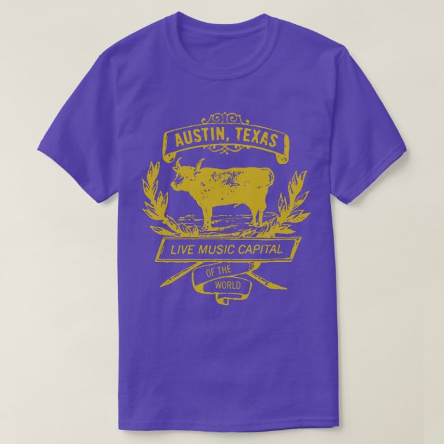 Camiseta Austin Texas (Frente do Design)