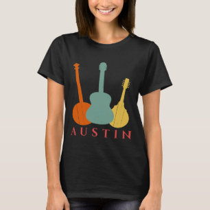 Camiseta Austin Texas Distressed Music