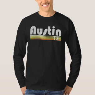 Camiseta Austin Texas Retro Style City Vintage Pride 70s 80