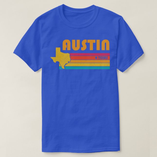 Camiseta Austin Texas Vintage desapontou Souvenir (Frente do Design)