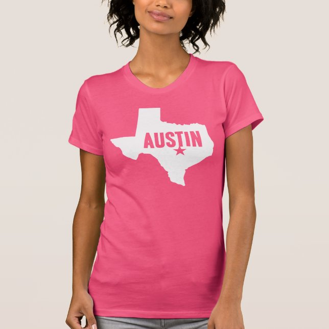 Camiseta Austin, TX (Frente)