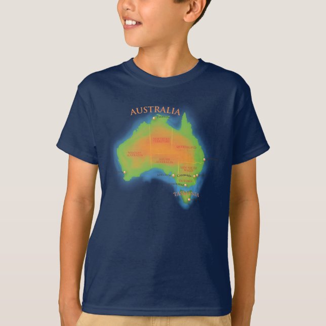 Camiseta Austrália (Frente)