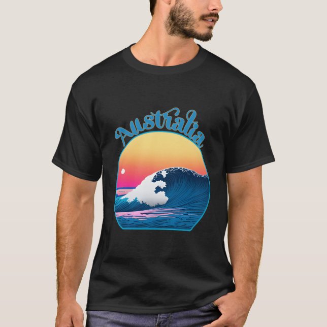 Camiseta Austrália australiana (Frente)
