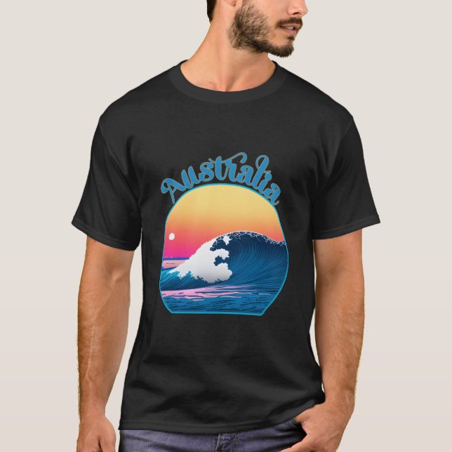 Camiseta Austrália Australiano (Frente)