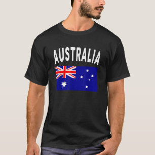 Camiseta Austrália Bandeira Austrália Orgulho Ozzie Homens