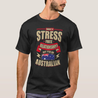Camiseta Austrália Bandeira Australianos Orgulhosos Homens