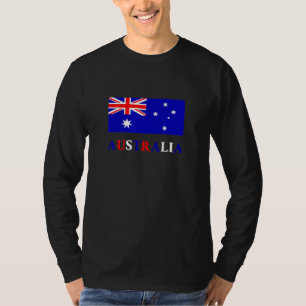 Camiseta Austrália Bandeira País Australiano