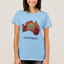 Camiseta Austrália Belo Continente