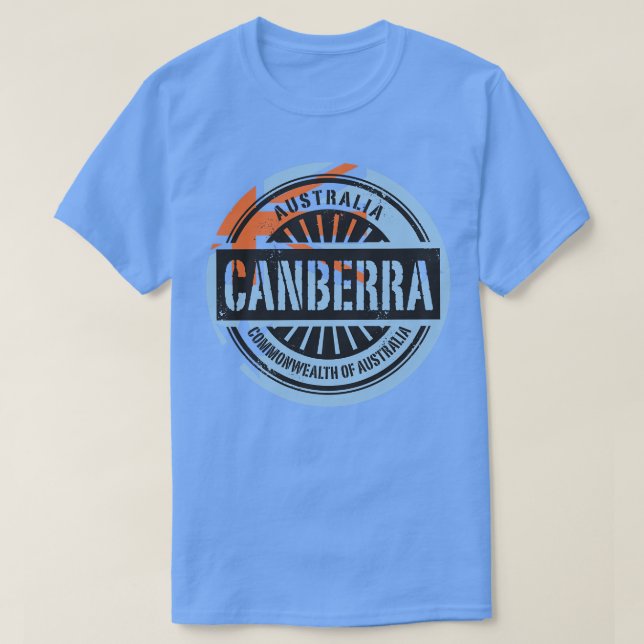 Camiseta Austrália Canberra (Frente do Design)