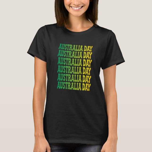 Camiseta Australia Day Downunder Celebrate 2022 Australia D (Frente)