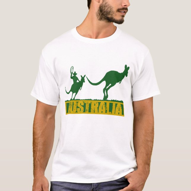Camiseta Austrália engraçada (Frente)