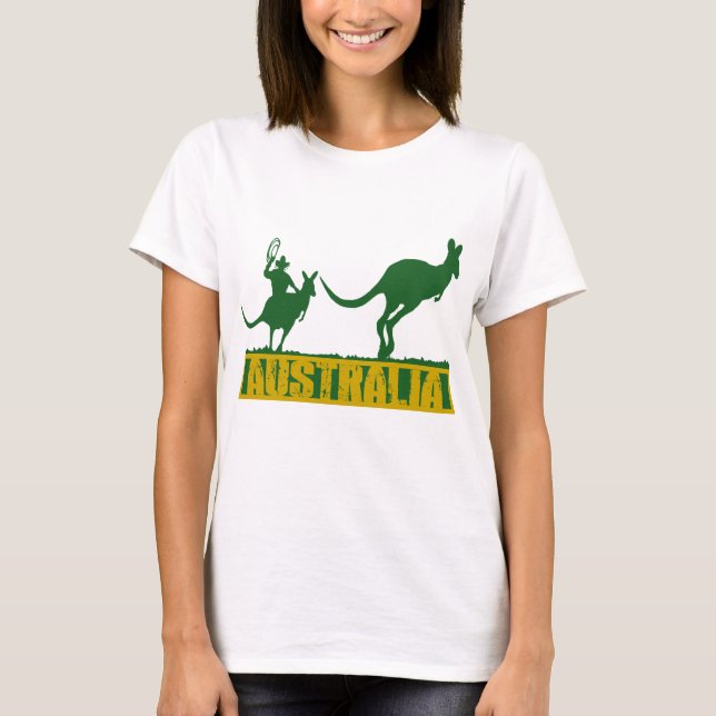 Camiseta Austrália engraçada (Frente)