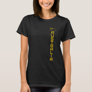 Camiseta Austrália Feliz Dia da Austrália Funny Kangaroo Au