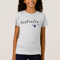 Austrália Heart-Shirt, Bandeira australiana