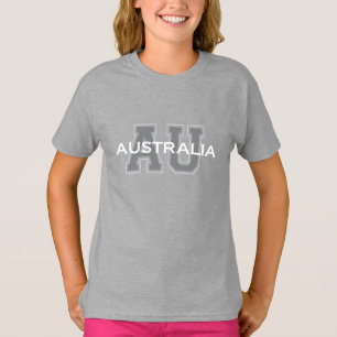 Camiseta AUSTRÁLIA inspirou a equipe de varsidade GRÁFICA