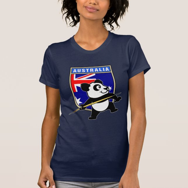 Camiseta Austrália Javelin Panda (Frente)