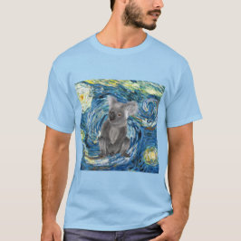 Camiseta Austrália Koala em Starry Night Spoof