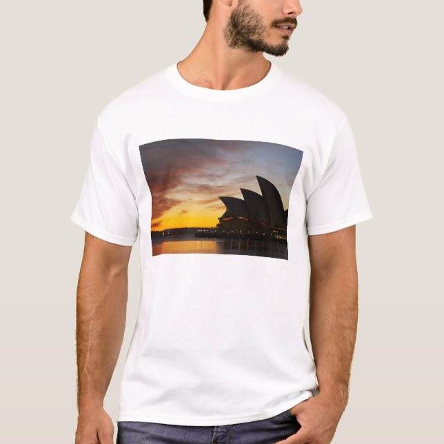 Camiseta Austrália, Nova Gales do Sul, Sydney, Sydney Opera (Frente)