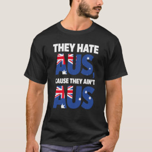 Camiseta Austrália Para Orgulhoso Australiano Aussie Austrá