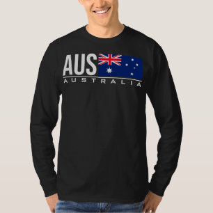 CAMISETA AUSTRÁLIA PAVILHÃO CÓDIGO AUSTRALIANO CÓDIGO POR P