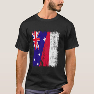 Camiseta Austrália Polônia Meia Bandeira Ancestralidade Pol