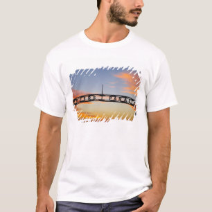 Camiseta Austrália, Queensland, Gold Coast, Nascer do Sol,