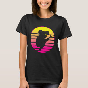 Camiseta Austrália Retro Koala Bear Silhouset