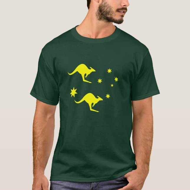 Camiseta Austrália Roo & Cross (Frente)