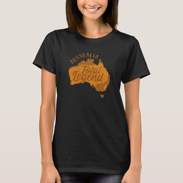 Camiseta AUSTRÁLIA TOTAL COR-T-Shirt (Frente)