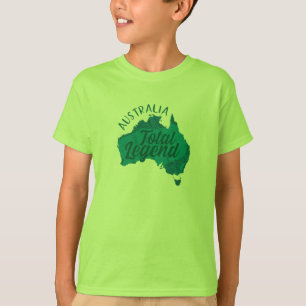 CAMISETA AUSTRÁLIA TOTAL LEGENDA VERDE