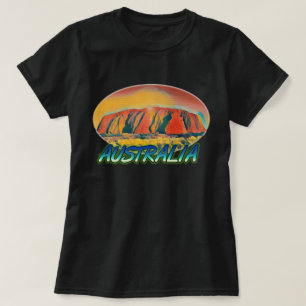 Camiseta Austrália Uluru Ayers Rock surreal