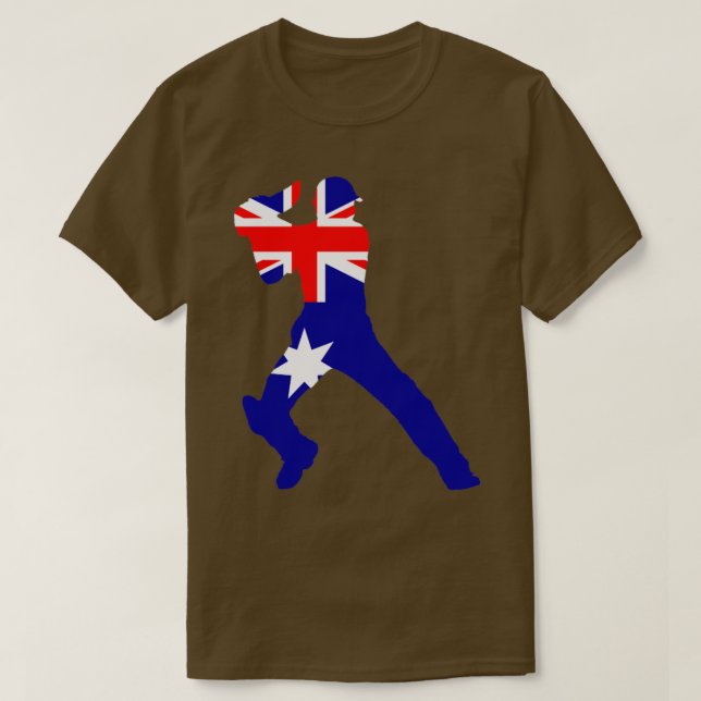 Camiseta Australian Cricket  (Frente do Design)