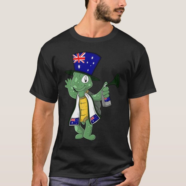 Camiseta Australian Fan Tortoise (Frente)