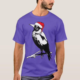 Camiseta Australian Magpie Aussie Christmas 