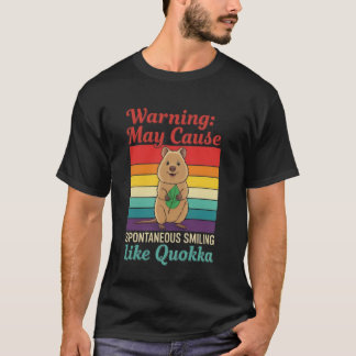 Camiseta Australian Quokkas Happy Animal Smiling Like Quokk