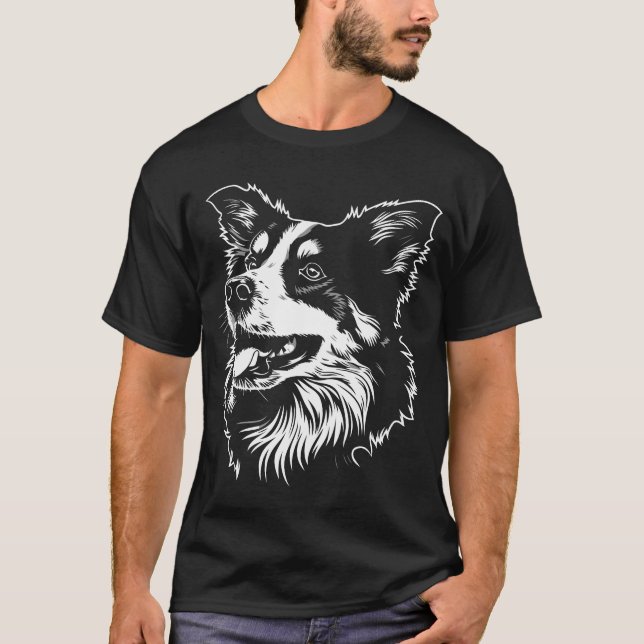 Camiseta Australian Shepherd Dog [00307] T-Shirt (Frente)