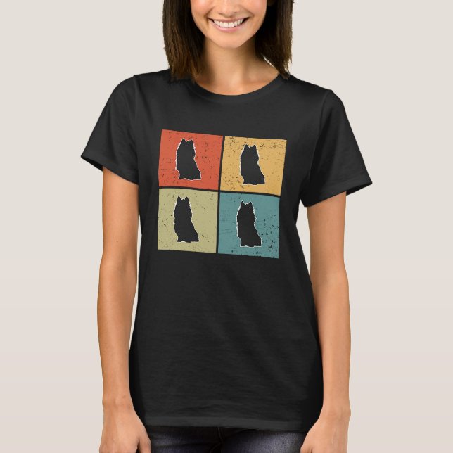 Camiseta Australian Terrier Vintage  3 (Frente)