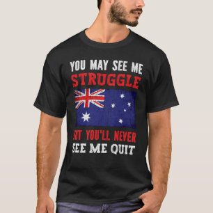Camiseta Australiano Bandeira da Austrália Austrália Futebo
